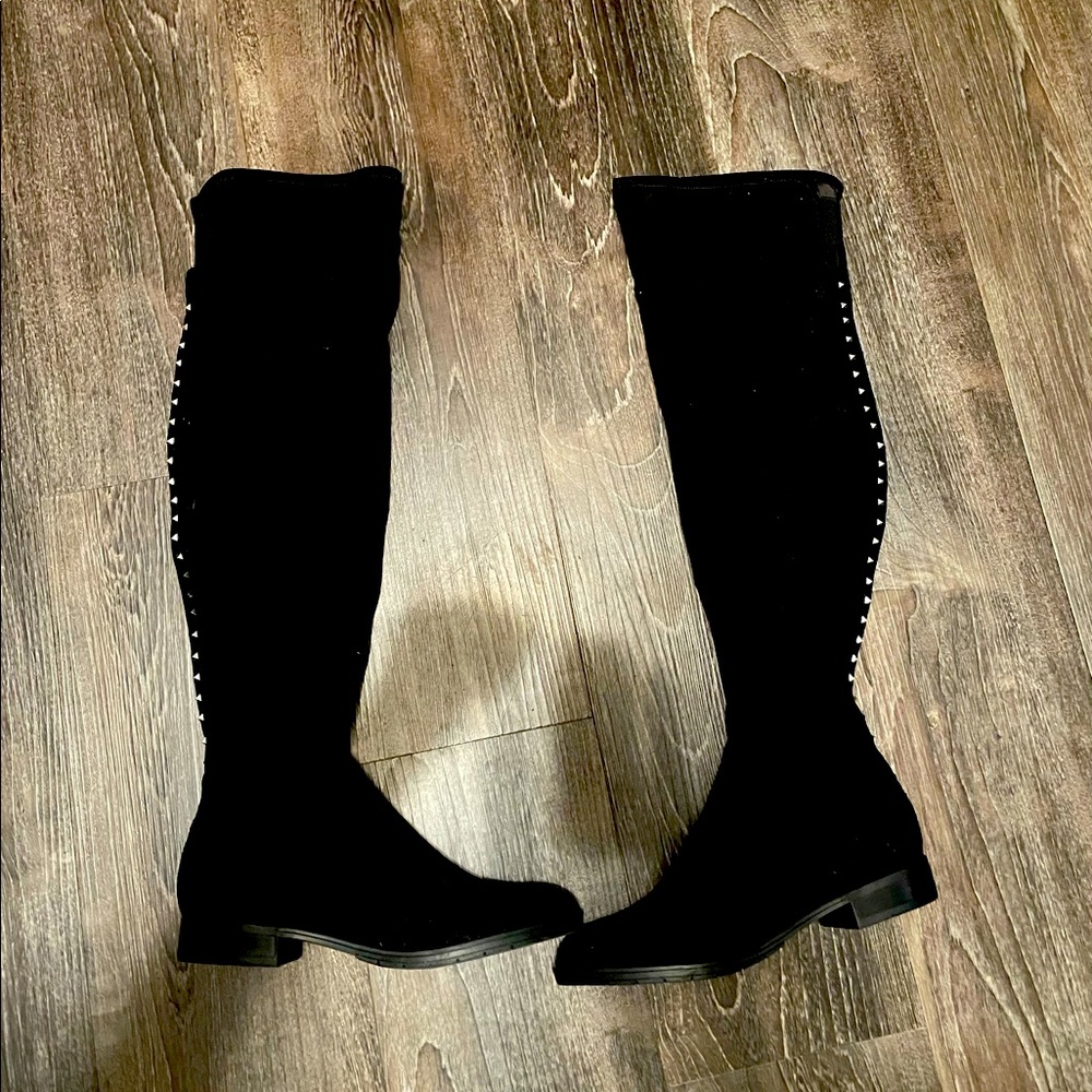 Marc fisher long faux suede  long boot